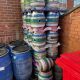 9 Gallon Metal Casks