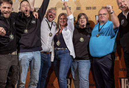 Big Trip and Bank Top celebrate their Indie beer Awards win